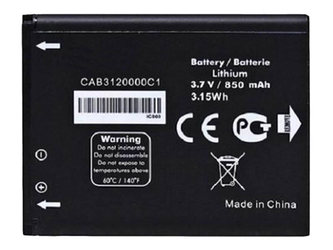 Batería para OneTouch-OT-800/802-799A/alcatel-CAB3120000C1